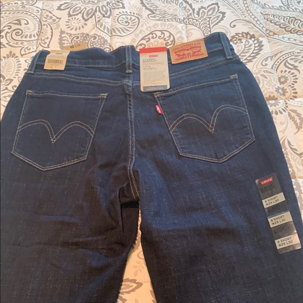 Levi's Women's Indigo Boot Cut Jeans